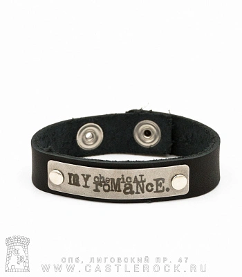 браслет кожаный my chemical romance