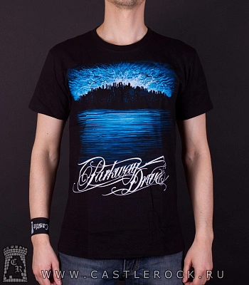 футболка parkway drive "deep blue"