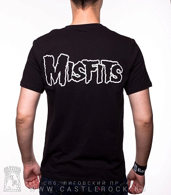 футболка misfits (лого потертое)