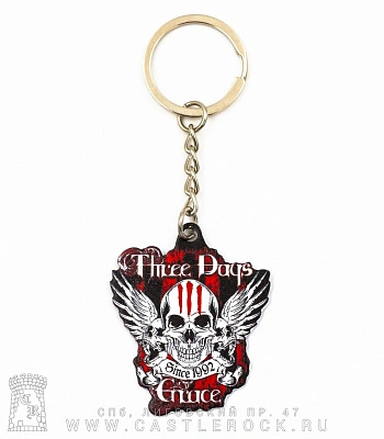 брелок металлический three days grace "since 1992"