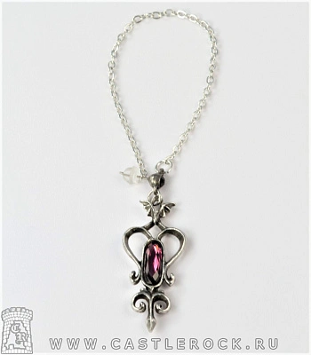 серьга alchemy gothic (алхимия готик) e232 midnight ear chain