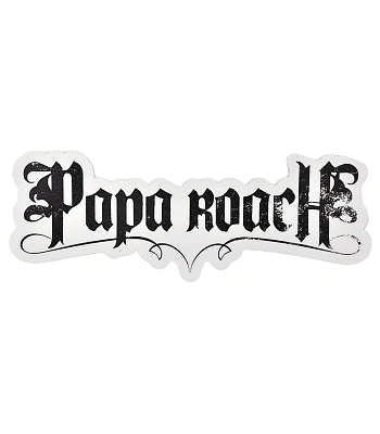 наклейка виниловая papa roach (лого)