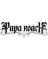наклейка виниловая papa roach (лого)