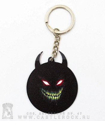 брелок металлический disturbed