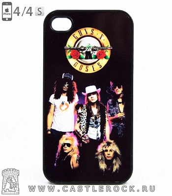 чехол для iphone guns'n'roses