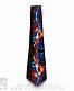 галстук пламя красное и синее