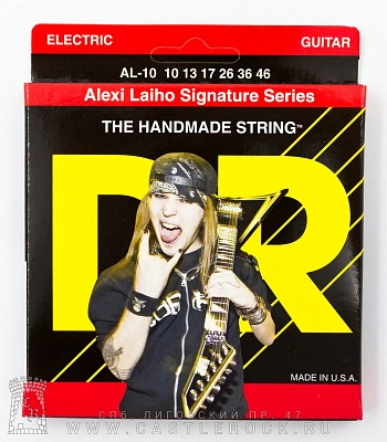 струны dr никелированные для электрогитары alexi laiho al-10