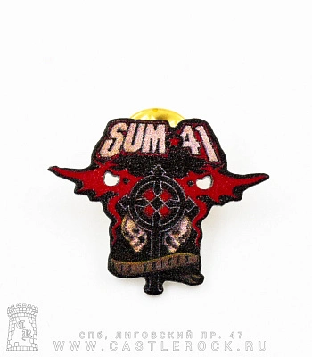 значок цанга sum 41 "13 voices"