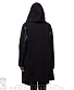 мантия с рукавами к/з (черная)