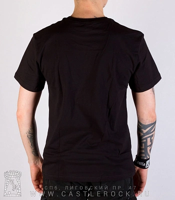 футболка slipknot (козел, красная надпись)