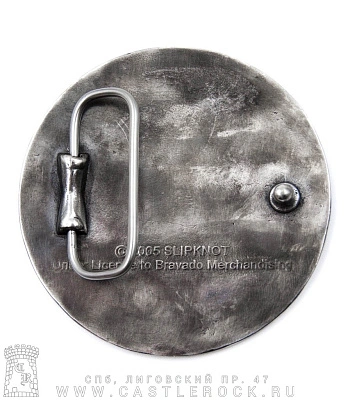 пряжка slipknot (лого)