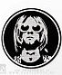 нашивка nirvana kurt cobain (вышивка)