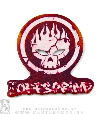 магнит металлический offspring