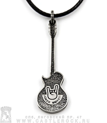 подвес joker гитара gibson эмаль (синяя)