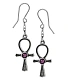серьги alchemy gothic (алхимия готик) e372 ankh of osiris