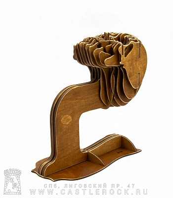 держатель для головных уборов череп