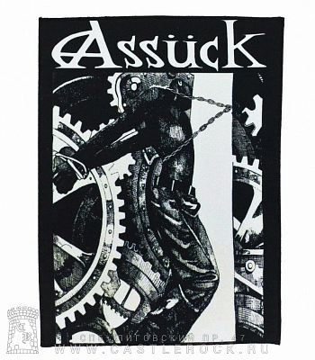 нашивка на спину assuck "anticapital"