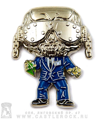 значок цанга megadeth vic rattlehead (3d)