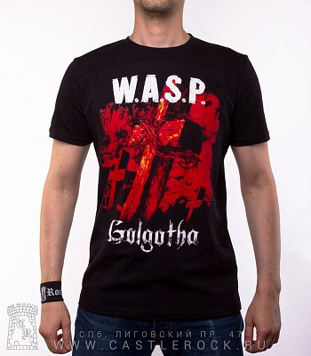 футболка w.a.s.p. "golgotha"