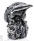 статуэтка дракон на черепах (мраморная крошка)