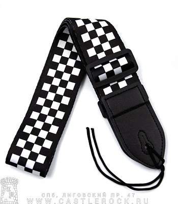 ремень для гитары клетка ska