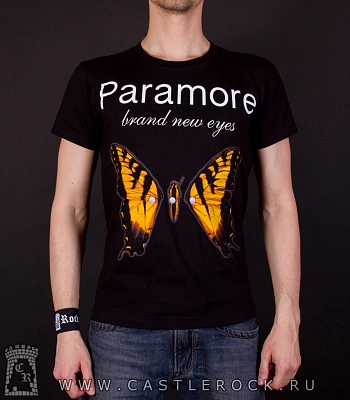 футболка paramore "brand new eyes"