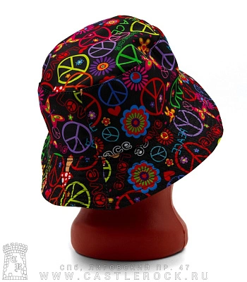 панама пацифик и цветы "peace love"