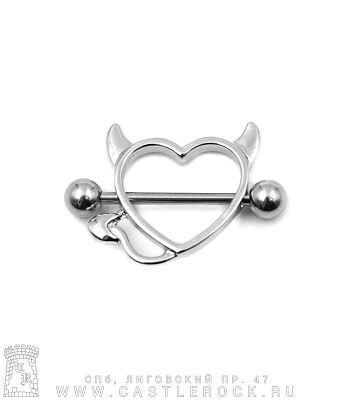 Штанга Сталь Сердце Демоническое 1,6 х 19 х 5/5