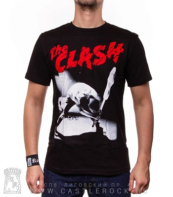 футболка clash "london calling"