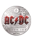 наклейка виниловая ac/dc "black ice" (круглая)