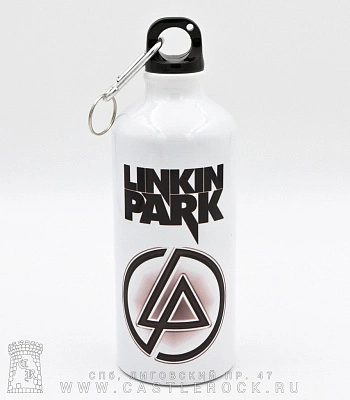 фляга с карабином linkin park 600 мл
