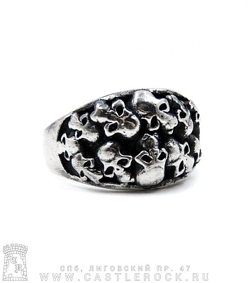кольцо черепа (россыпь, кант)
