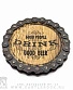 подставка под кружку с мотоцепью good people drink good beer