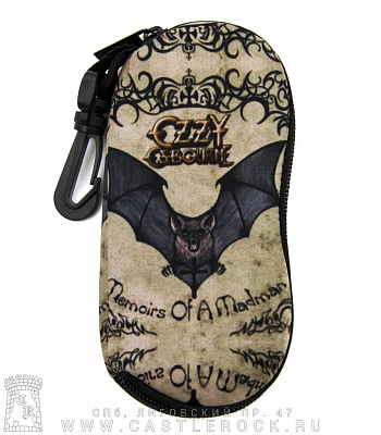чехол для очков ozzy osbourne "memoirs of a madman"