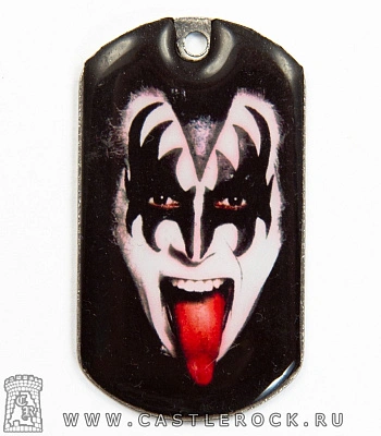 жетон цветной kiss gene simmons