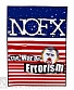 нашивка на спину nofx "the war on errorism"