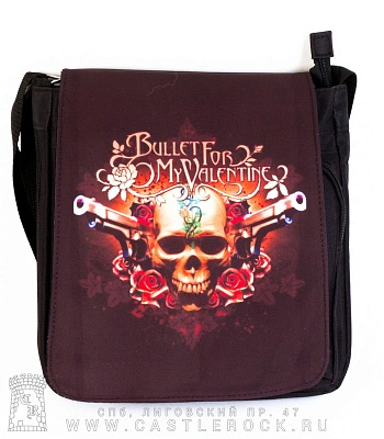 сумка со сменным клапаном bullet for my valentine
