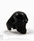 кольцо держатель для сигареты череп (черное, разъемное)