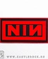 нашивка nine inch nails (лого красное)