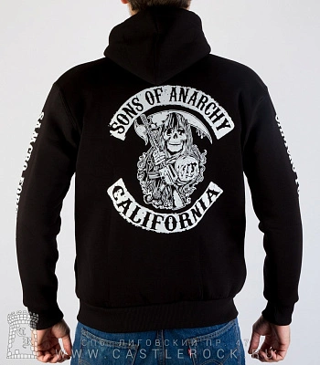 балахон sons of anarchy "motorcycle club"