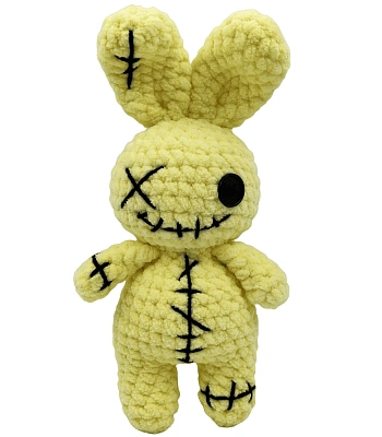 игрушка интерьерная заяц вуду (желтая)