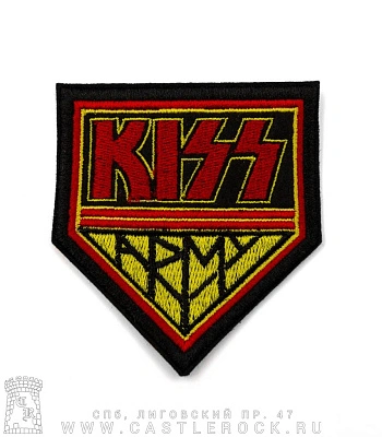нашивка kiss army (вышивка)