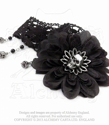 подвес alchemy gothic (алхимия готик) p674 black dahlia