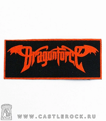 нашивка dragonforce (лого красное)
