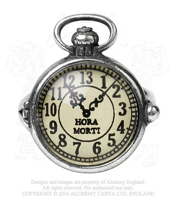 кольцо alchemy gothic (алхимия готик) r203 uncle albert's time piece