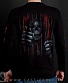 футболка скелет с пистолетами д/р