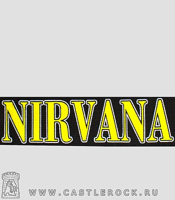 напульсник на резинке nirvana (надпись)
