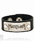 браслет кожаный manowar (широкий)