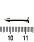 Лабрет Титан с Шипом 1,2 х 12 х 3