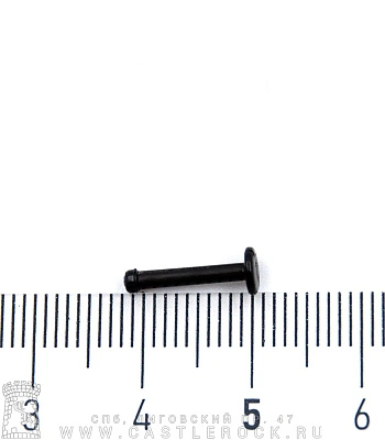 Лабрет Безрезьбовой Биофлекс Черный со Стразом (голубым) 1,6 х 10 х 2